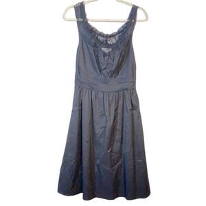 White House Black Market Black Dress 8